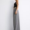 Pantaloni super largi, cu talie ajustabilă Pantaloni super largi, cu talie ajustabilă