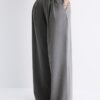 Pantaloni super largi, cu talie ajustabilă Pantaloni super largi, cu talie ajustabilă