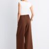 Pantaloni super largi, cu talie ajustabilă Pantaloni super largi, cu talie ajustabilă