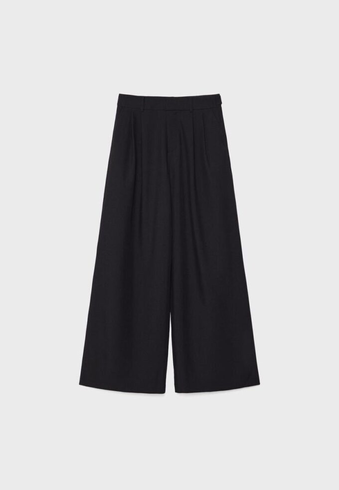Pantaloni super largi, cu talie ajustabilă Pantaloni super largi, cu talie ajustabilă