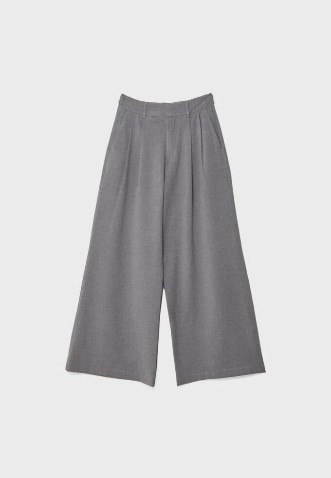 Pantaloni super largi, cu talie ajustabilă Pantaloni super largi, cu talie ajustabilă