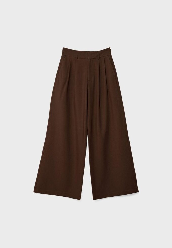 Pantaloni super largi, cu talie ajustabilă Pantaloni super largi, cu talie ajustabilă