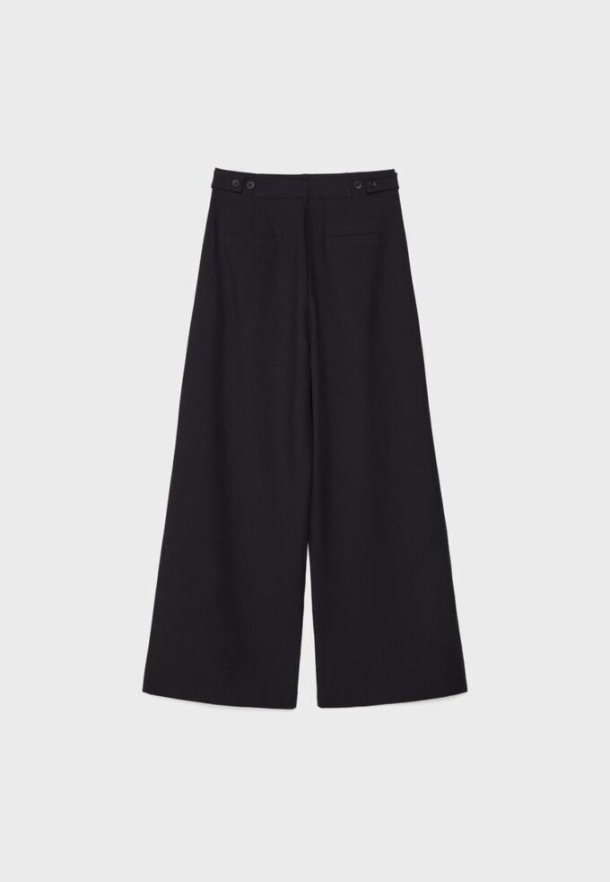 Pantaloni super largi, cu talie ajustabilă Pantaloni super largi, cu talie ajustabilă