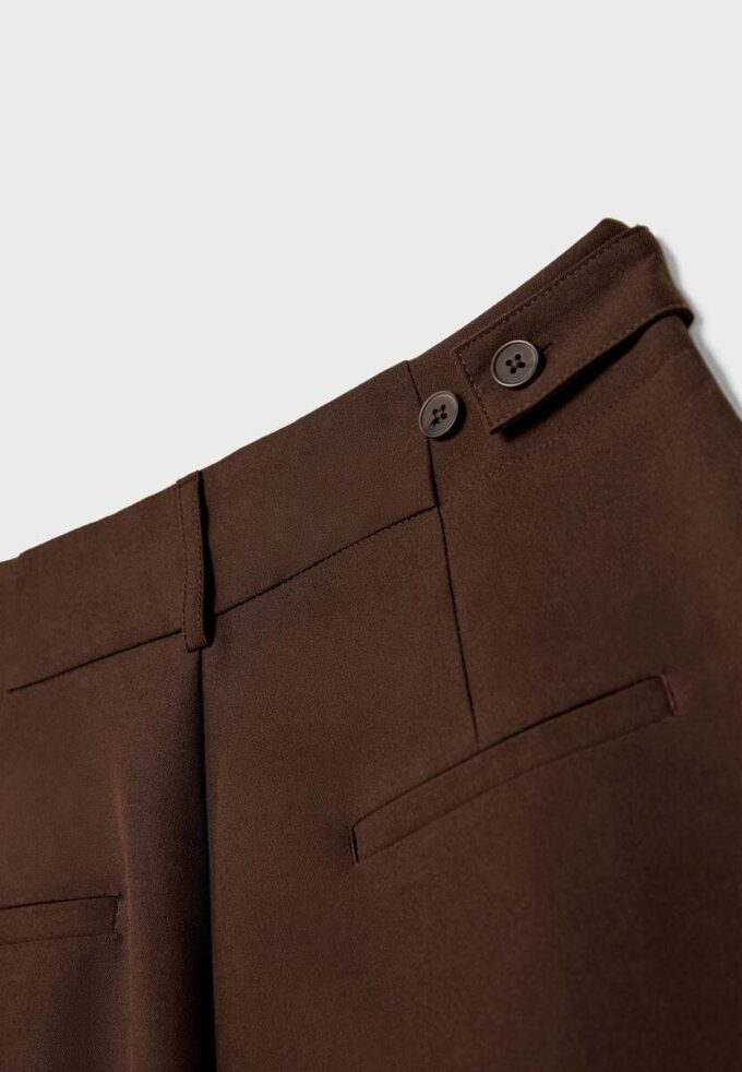 Pantaloni super largi, cu talie ajustabilă Pantaloni super largi, cu talie ajustabilă