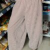 Pantaloni voluminoși din poplin Pantaloni voluminoși din poplin