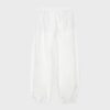 Pantaloni voluminoși din poplin Pantaloni voluminoși din poplin