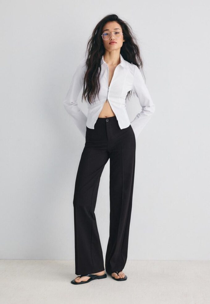 Pantaloni Wide Leg