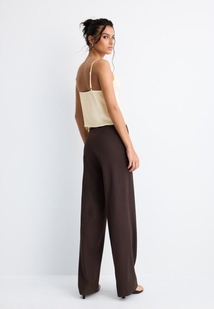 Pantaloni Wide Leg