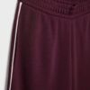 Pantaloni wide leg din pluș cu detalii de bordură