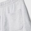 Pantaloni wide leg din pluș cu detalii de bordură