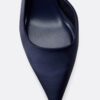 Pantofi cu toc cu efect de satin