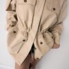 Parka din bumbac cu buzunare Parka din bumbac cu buzunare