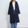 Parka lungă și fluidă Parka lungă și fluidă