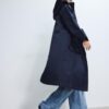 Parka lungă și fluidă Parka lungă și fluidă