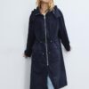 Parka lungă și fluidă Parka lungă și fluidă