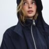 Parka lungă și fluidă Parka lungă și fluidă