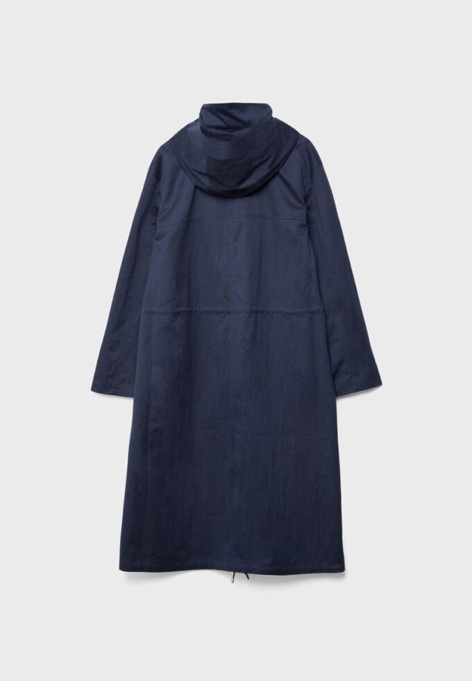 Parka lungă și fluidă Parka lungă și fluidă