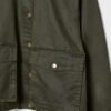 Parka scurtă cerată Contrast Parka scurtă cerată Contrast