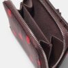 Portofel cu buzunare pentru carduri cu buline Portofel cu buzunare pentru carduri cu buline