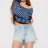 Pulover asimetric din tricot Pulover asimetric din tricot