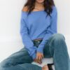 Pulover asimetric din tricot Pulover asimetric din tricot