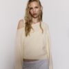 Pulover asimetric din tricot Pulover asimetric din tricot