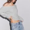 Pulover asimetric din tricot Pulover asimetric din tricot