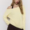 Pulover asimetric din tricot Pulover asimetric din tricot