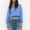 Pulover asimetric din tricot Pulover asimetric din tricot