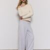 Pulover asimetric din tricot Pulover asimetric din tricot