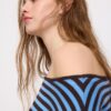 Pulover asimetric din tricot Pulover asimetric din tricot