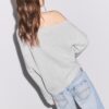 Pulover asimetric din tricot Pulover asimetric din tricot