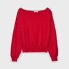 Pulover asimetric din tricot