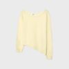 Pulover asimetric din tricot Pulover asimetric din tricot