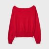 Pulover asimetric din tricot