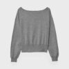 Pulover asimetric din tricot