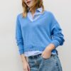 Pulover din tricot cu două țesături Pulover din tricot cu două țesături