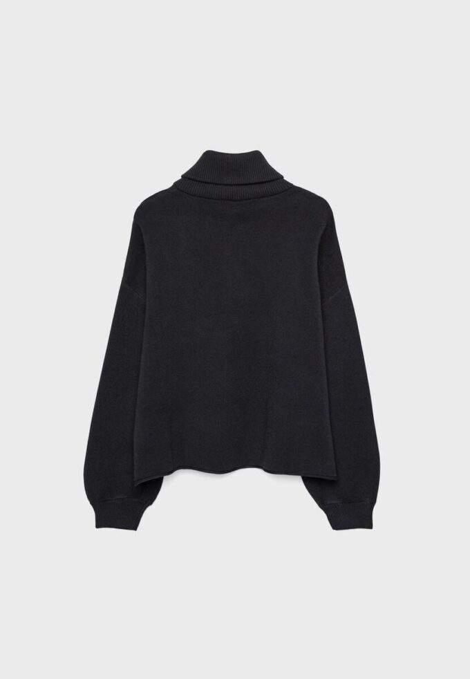 Pulover din tricot cu fermoar Pulover din tricot cu fermoar