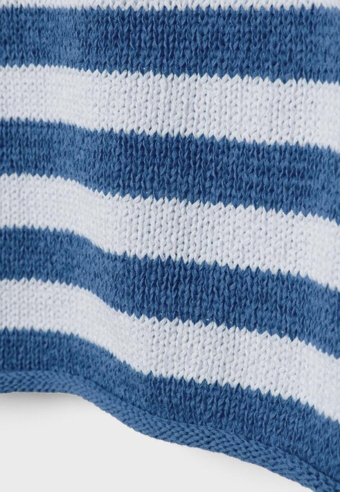 Pulover din tricot cu guler barcă Pulover din tricot cu guler barcă