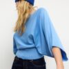 Pulover din tricot cu mâneci largi Pulover din tricot cu mâneci largi