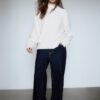 Pulover simplu din tricot Pulover simplu din tricot