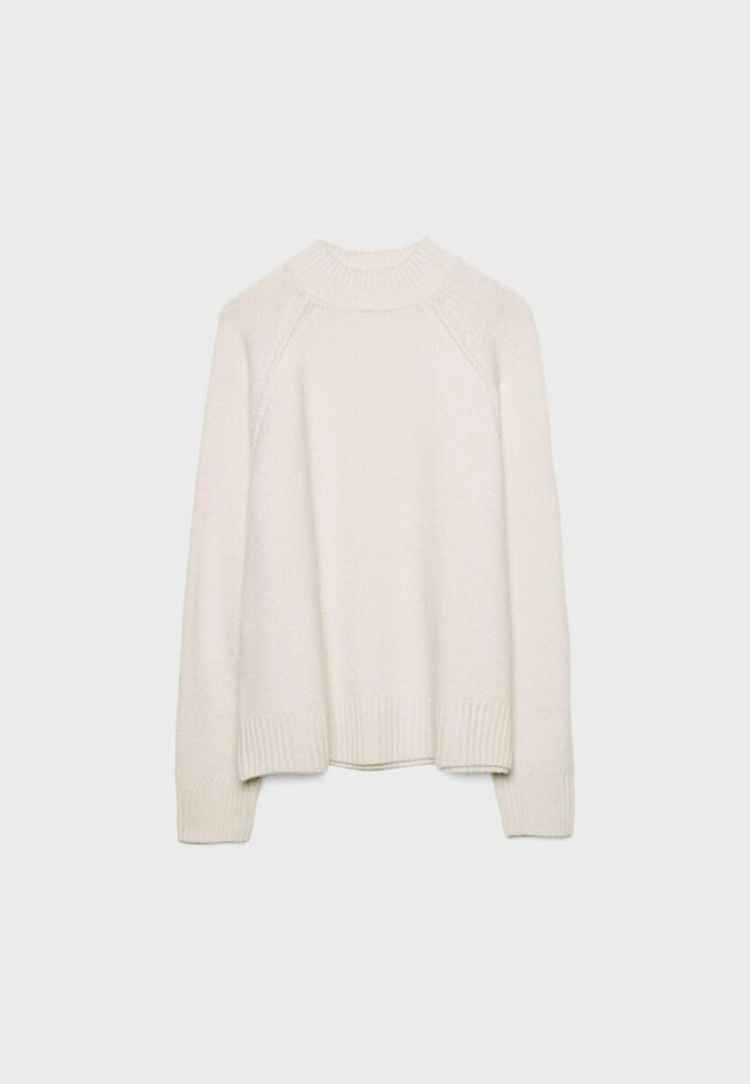 Pulover simplu din tricot Pulover simplu din tricot