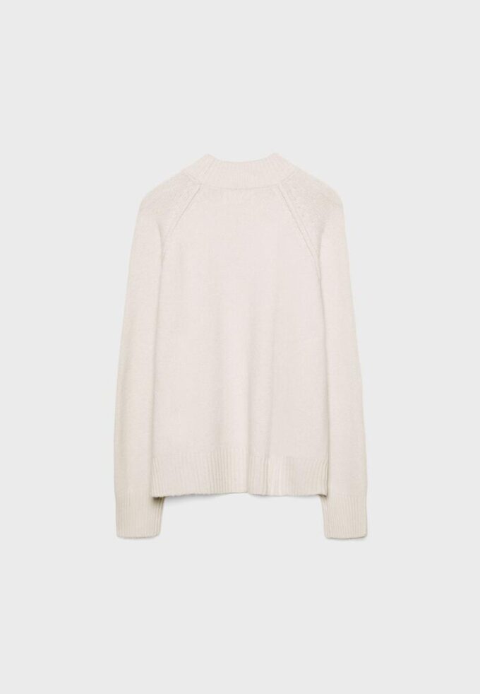 Pulover simplu din tricot Pulover simplu din tricot
