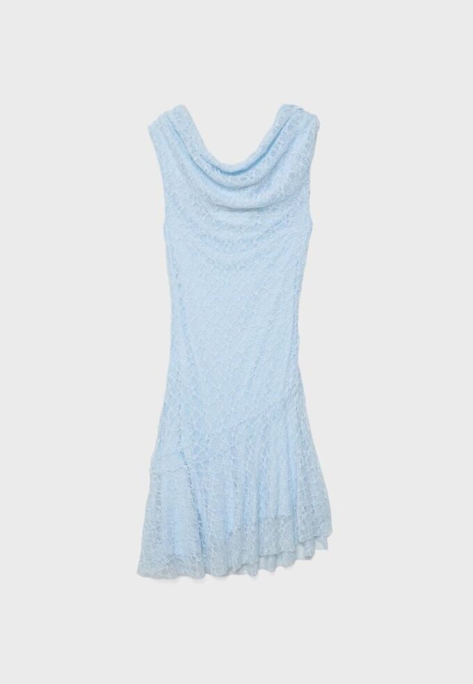 Rochie asimetrică din dantelă Rochie asimetrică din dantelă