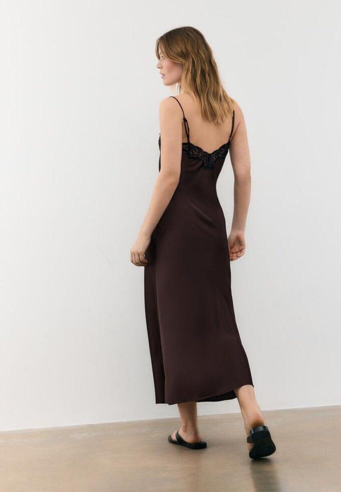 Rochie camisole din satin Rochie camisole din satin
