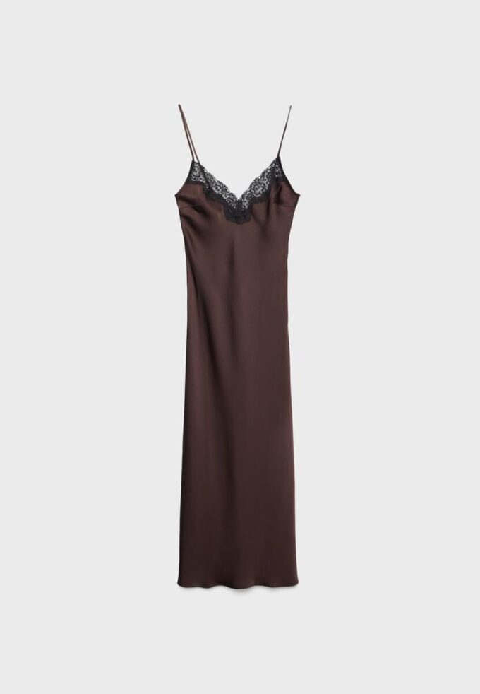 Rochie camisole din satin Rochie camisole din satin