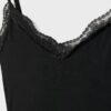 Rochie lungă din tricot cu dantelă