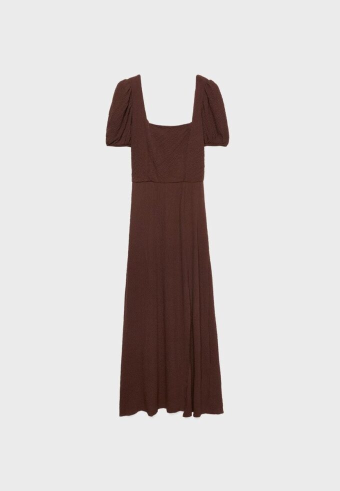 Rochie maxi lejeră cu spate încrucișat Rochie maxi lejeră cu spate încrucișat
