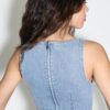 Rochie midi din denim