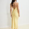 Rochie midi din satin